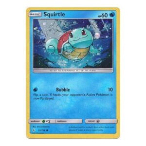 SM Unbroken Bonds 033/214 Squirtle (Cosmo Holo)