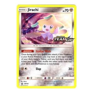 Sun & Moon Promo SM161 Jirachi (STAFF)