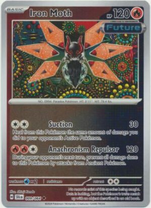 SV Shrouded Fable 009/064 Iron Moth (Reverse Holo)