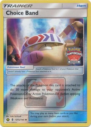 SM Guardians Rising 121a/145 Choice Band (League Promo - Oceania)