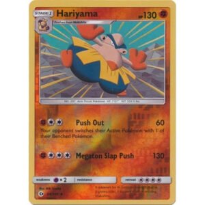 Sun and Moon (Base Set) 68/149 Hariyama (Reverse Holo)