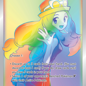 SWSH Silver Tempest 207/195 Serena (Rainbow Rare)
