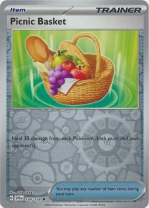 Scarlet & Violet (Base Set) 184/198 Picnic Basket (Reverse Holo)