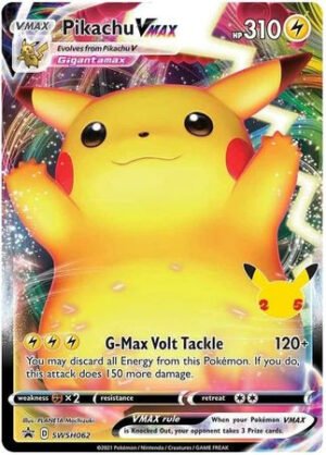 Sword & Shield Promo SWSH062 Pikachu VMAX