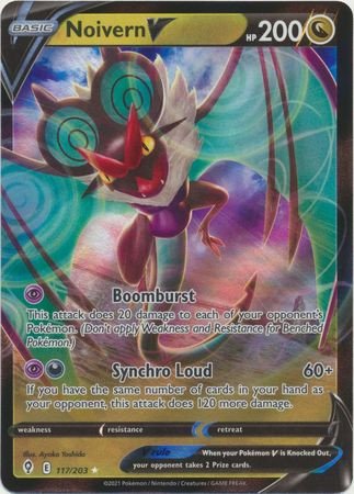 Evolving Skies 117/203 Noivern V (Half Art)