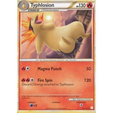 HeartGold & SoulSilver 32/123 Typhlosion