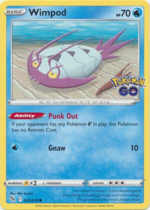 Pokemon GO 025/078 Wimpod