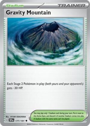 SV Surging Sparks 177/191 Gravity Mountain