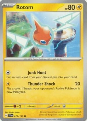 Scarlet & Violet (Base Set) 070/198 Rotom (Non-Holo)