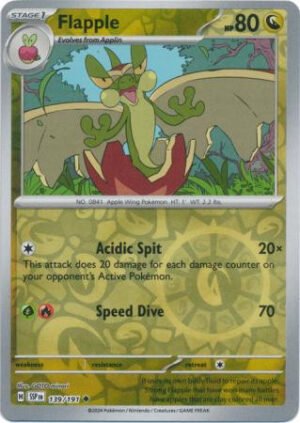 SV Surging Sparks 139/191 Flapple (Reverse Holo)