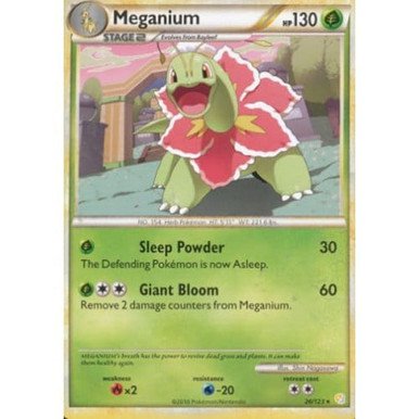 HeartGold & SoulSilver 26/123 Meganium
