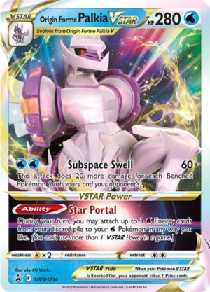 Sword & Shield Promo SWSH254 Origin Forme Palkia VSTAR (Full Art)