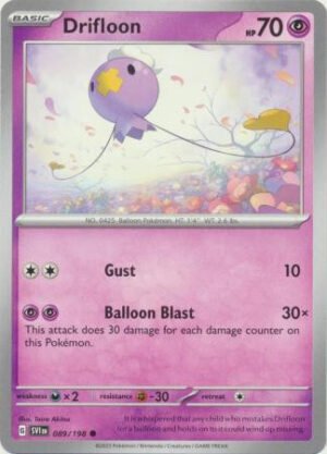 Scarlet & Violet (Base Set) 089/198 Drifloon