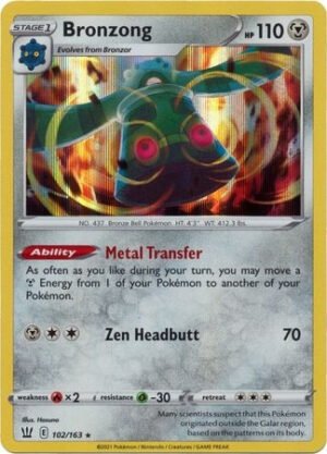 Battle Styles 102/163 Bronzong (Holo)