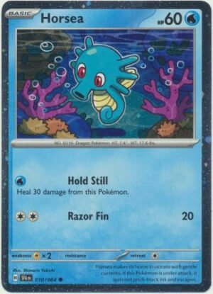 SV Shrouded Fable 010/064 Horsea (Cosmo Holo)