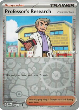 SV Prismatic Evolutions 122/131 Professor's Research [Professor Oak] (Professor Program League Promo)
