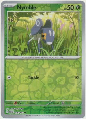 SV Stellar Crown 015/142 Nymble (Reverse Holo)