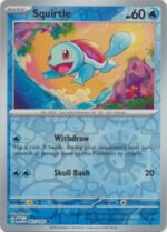 Scarlet & Violet 151 007/165 Squirtle (Reverse Holo)