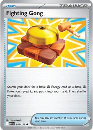 Mega Evolution 116/132 Fighting Gong