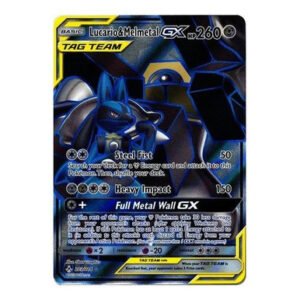 SM Unbroken Bonds 203/214 Lucario & Melmetal GX (Full Art Tag Team)