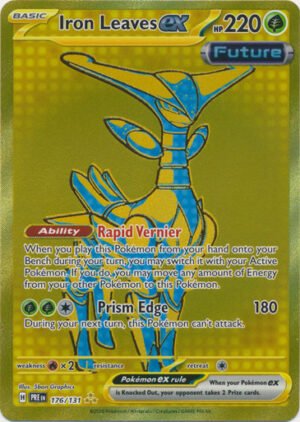 SV Prismatic Evolutions 176/131 Iron Leaves ex (Secret Rare)