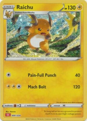 TCG Classic Collection: Charizard Deck 009/034 Raichu (Holo)