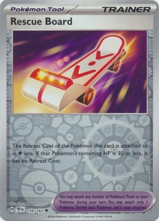 SV Temporal Forces 159/162 Rescue Board (Reverse Holo)