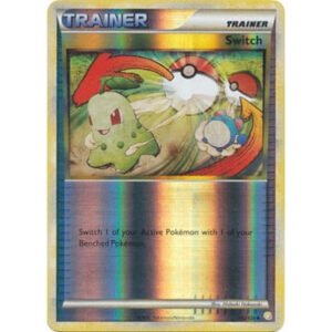 HeartGold & SoulSilver 102/124 Switch (Reverse Holo)