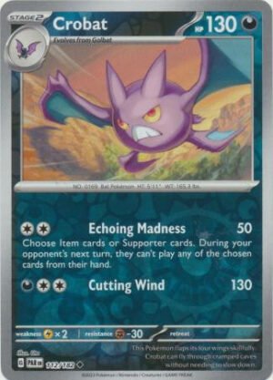 SV Paradox Rift 112/182 Crobat (Reverse Holo)