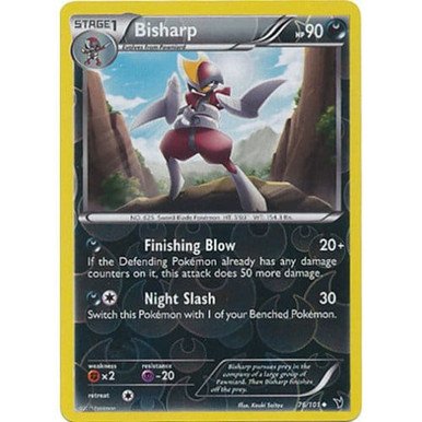 Noble Victories 76/101 Bisharp (Reverse Holo)