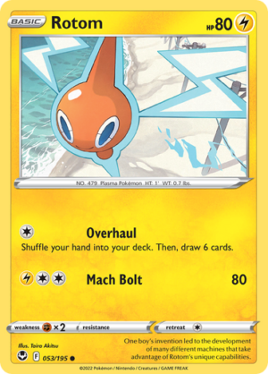 SWSH Silver Tempest 053/195 Rotom