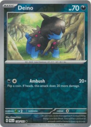 SV Paldea Evolved 138/193 Deino (Reverse Holo)
