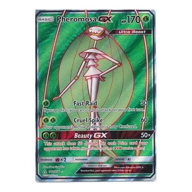SM Ultra Prism 140/156 Pheromosa GX (Full Art)