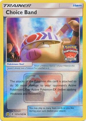 SM Guardians Rising 121a/145 Choice Band (League Promo - Oceania STAFF)