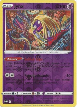 SWSH Silver Tempest 062/195 Jynx (Reverse Holo)