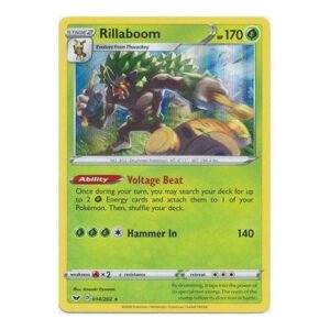 Sword & Shield (Base) 014/202 Rillaboom (Holo)
