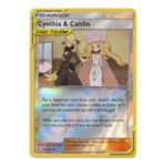 SM Cosmic Eclipse 189/236 Cynthia & Caitlin (Tag Team) (Reverse Holo)