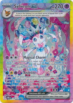 SV Prismatic Evolutions 156/131 Sylveon ex (Alternative Art, Full Art)