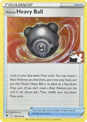 Astral Radiance 146/189 Hisuian Heavy Ball (Prize Pack League Promo Cosmo Holo)