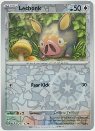 SV Stellar Crown 126/142 Lechonk (Reverse Holo)