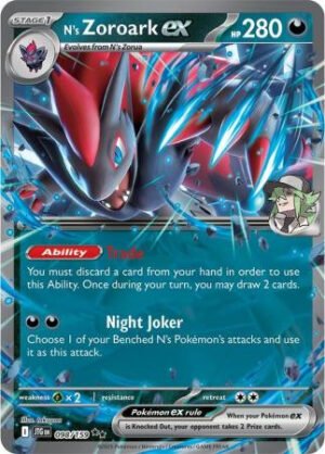 SV Journey Together 098/159 N's Zoroark ex (Half Art)