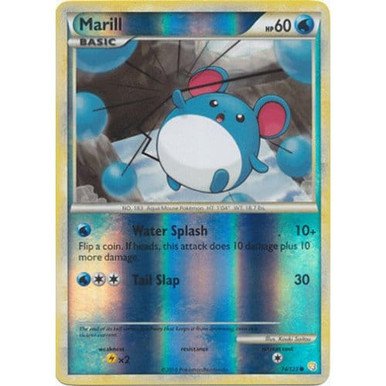 HeartGold & SoulSilver 74/123 Marill (Reverse Holo)