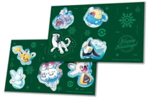 Pokemon Sticker Holiday Calendar 2024 set of 2