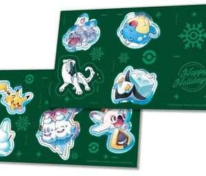 Pokemon Sticker Holiday Calendar 2024 set of 2