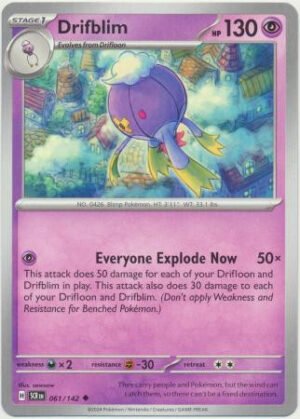 SV Stellar Crown 061/142 Drifblim