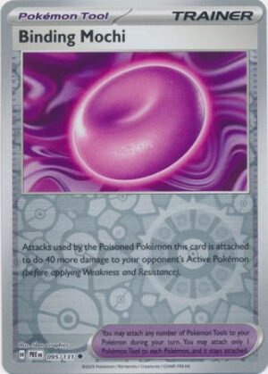 SV Prismatic Evolutions 095/131 Binding Mochi (Reverse Holo)