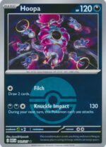 ME Ascended Heroes 141/217 Hoopa (Reverse Holo BALL SYMBOL)