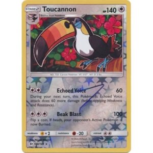 Sun and Moon (Base Set) 108/149 Toucannon (Reverse Holo)