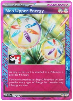 SV Temporal Forces 162/162 Neo Upper Energy (ACE Spec Prize Pack League Promo Holo)