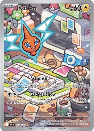 SV Destined Rivals 197/182 Rotom (Illustration Rare)